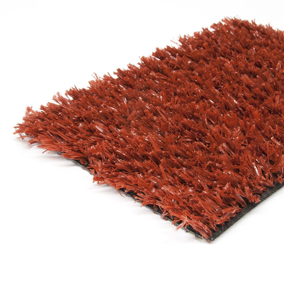 Staal rood kunstgras