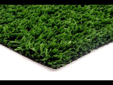 Staal van het projectgras TX24, een dichte groene mat van 24 mm